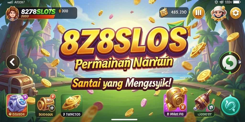 Tampilan gameplay 8278SLOTS yang menarik dan penuh warna.