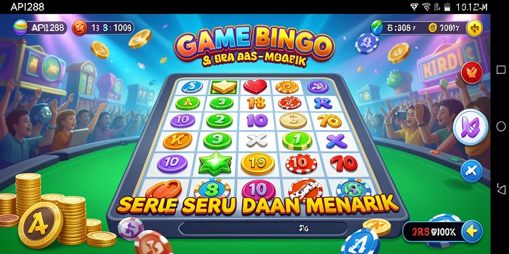 Tampilan gameplay Bingo yang menarik di API288 dengan berbagai pilihan mode permainan.