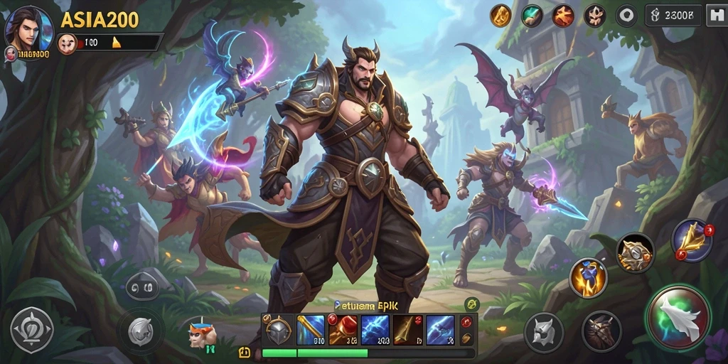 Gameplay ASIA200 yang seru dan menegangkan dalam dunia ARPG.