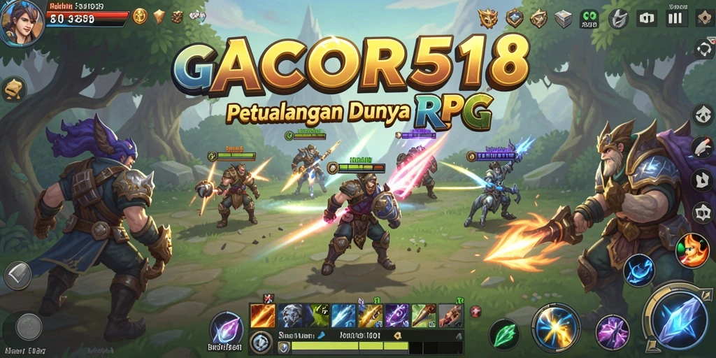 Gameplay RPG yang mendebarkan dengan karakter unik.