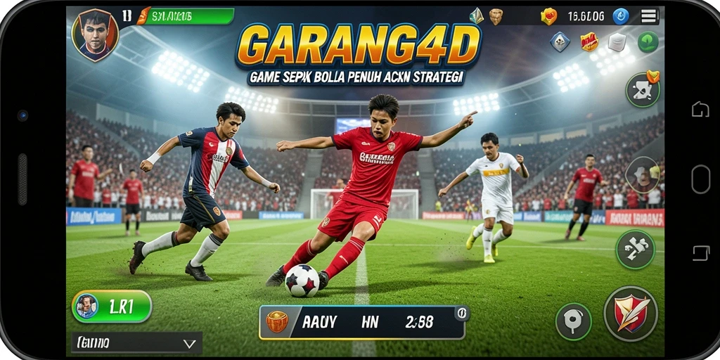 Tangkapan layar utama GARANG4D dengan aksi sepak bola mendebarkan.