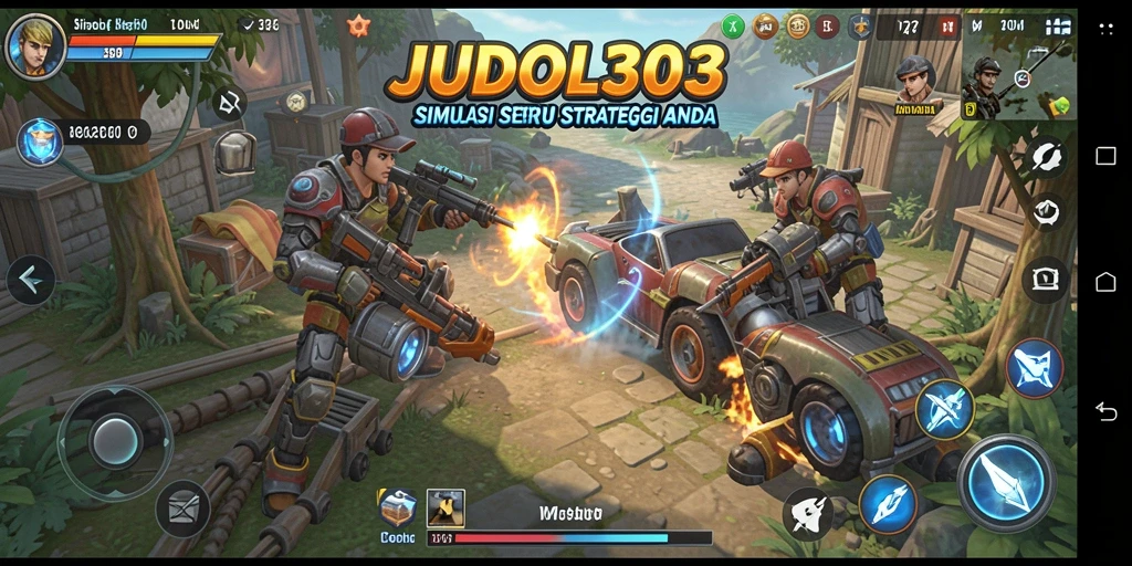 Tampilan gameplay menarik dari JUDOL303 dengan grafis yang memukau.