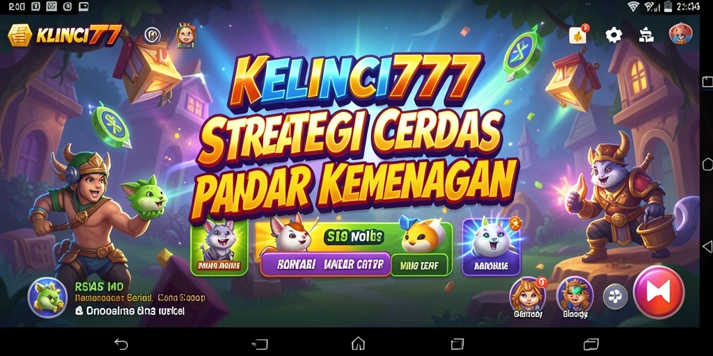 Tampilan gameplay KELINCI777 dengan berbagai strategi menarik.
