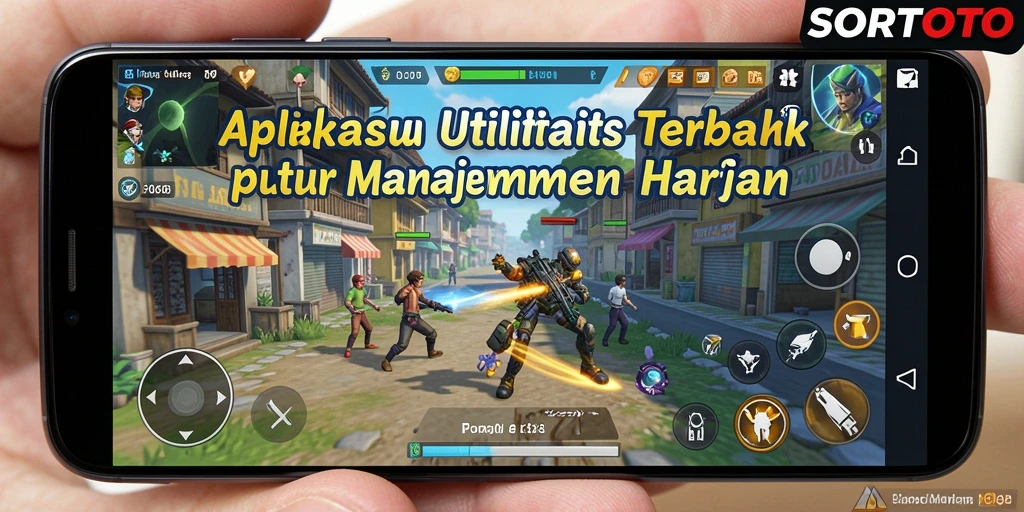 Tampilan utama SORTOTO dengan fitur manajemen tugas yang efisien.