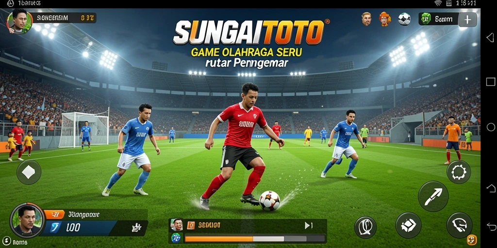 Tampilan seru gameplay SUNGAITOTO dalam olahraga kompetitif.