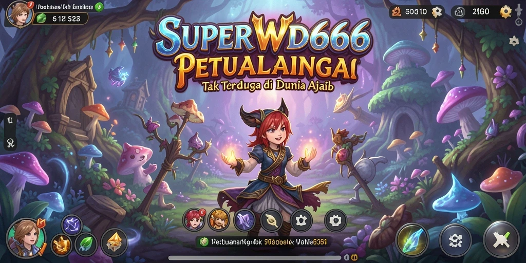 Gameplay seru di dunia petualangan SUPERWD666.